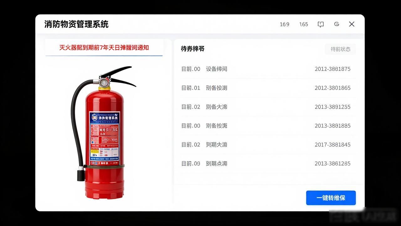 消防物资管理系统超期未检如何处理出库问题_消防器材库出入库登记制度_物资出入库管理不规范
