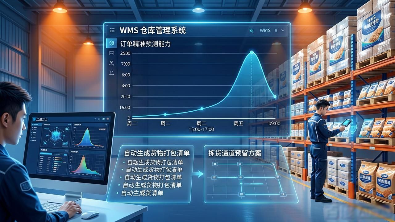 WMS系统如何提前预判订单波动