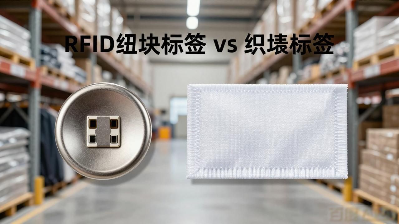 标签的扣子怎么打开_RFID电子标签服装纽扣式与织唛标签的区别介绍_标签扣怎么安装