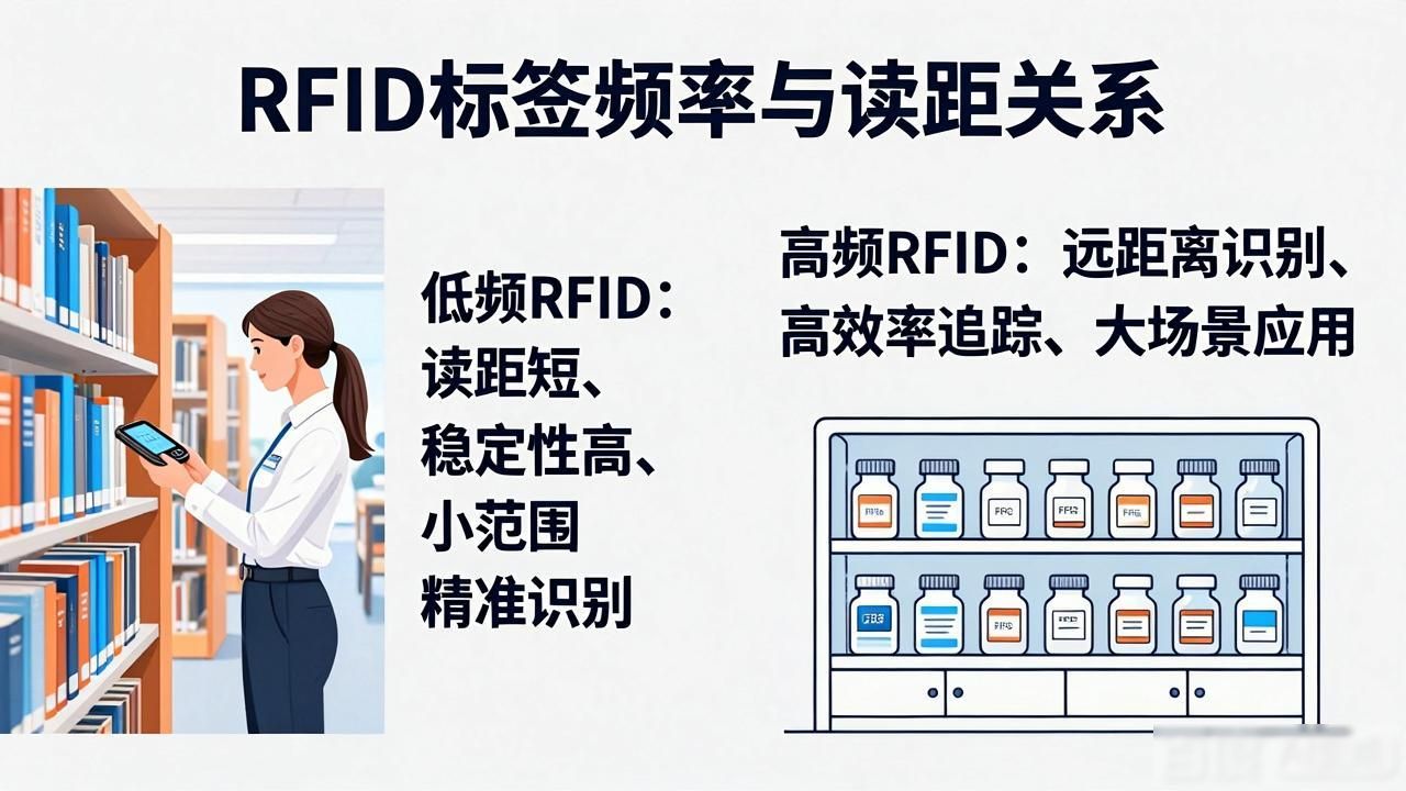 rfid频率与工作距离_rfid高频标签的阅读距离_RFID电子标签频率如何影响读距？