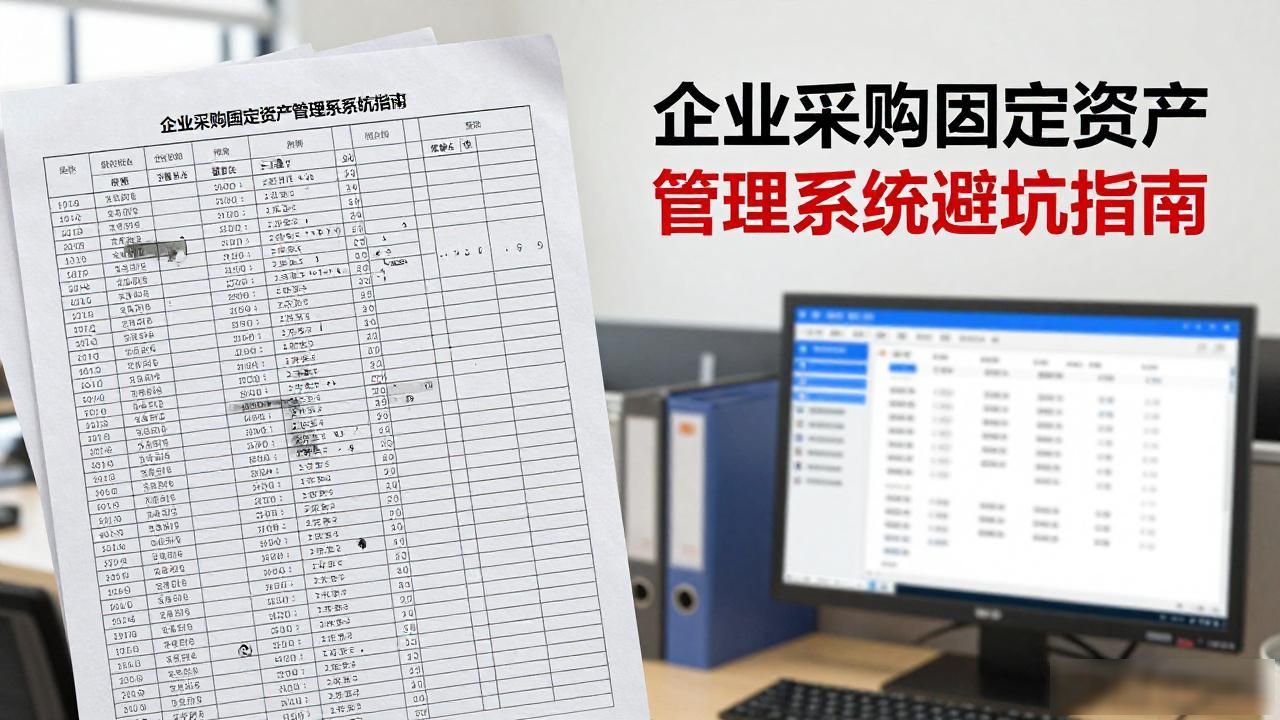 企业采购固定资产管理系统避坑指南(图1) 采购固定资产流程图_行业固定资产管理系统采购流程常见问题_固定资产采购业务流程